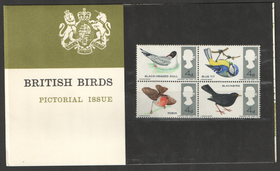 1966 British Birds Presentation Pack